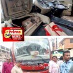 अमळनेर-पुणे बसचा आर.के. नगरजवळ अपघात.