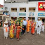 नवीन मराठी शाळेच्या आषाढी दिंडीने शहरात नांदला भक्तिभाव..